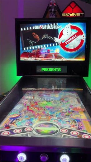 Visual Pinball Pinup Popper DIY cabinet 4k Ghost Busters 