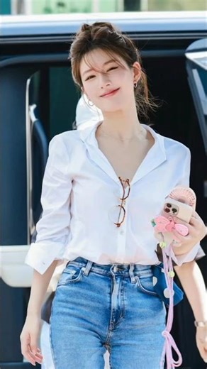 How to do bun like zhao Lusi 💜 #hairstyle #easyhairstyle #shorts