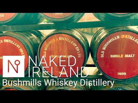 World's greatest whiskey? Bushmills Distillery in County Antrim, Northern Ireland.
