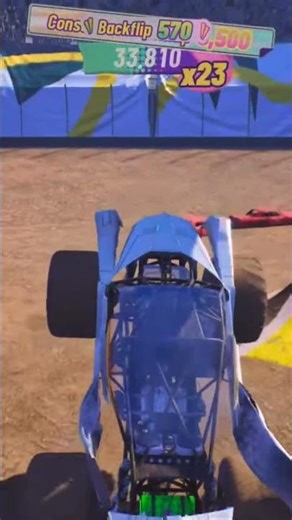 Monster jam showdown freestyle alien invasion consecutive backflip