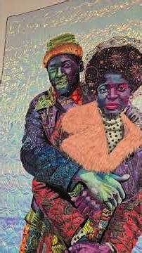 Bisa Butler, amazing quilts! @bisabutler #foldingtablerisers #quilting... #Shorts