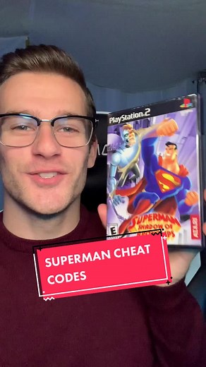 Superman Shadow of Apokolips cheat codes! Superman had a great game! A must play #ps2 #superman #nostalgia #cheatcodes