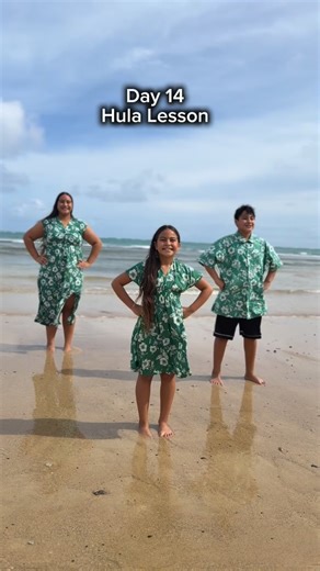 Polynesian dancing on Instagram: "Day 14 Hula Lesson 🌺 siblings ❤️ Mahalo @angelsbythesea for the beautiful matching outfits. Born in Waikīkī by Miss Waikiki, Nina Thai, this resort fashion brand shares the beauty and spirit of aloha through elegant, island-inspired designs. 🌴 Song, “ He Mele No Lilo” We’re not Kumu Hula—just sharing basic hula with love and respect. We encourage you to please find a Kumu & Hālau near you🌿 #angelsbythsea#hula#hawaii#polynesian#polynesia"