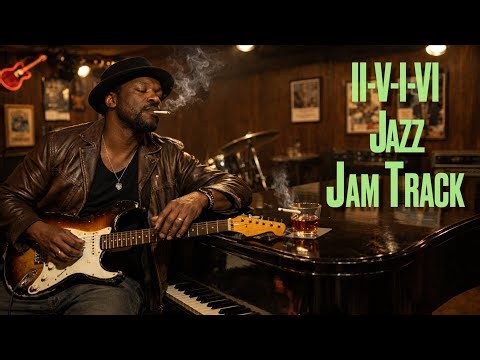2-5-1-6 Jazz Backing Track in Eb Major / Solo Start 0:28~