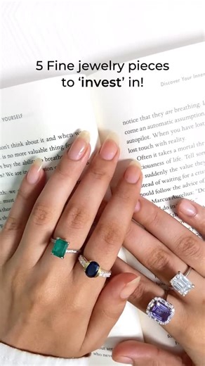 Your forever favorites – 5 fine jewelry pieces worth investing in today. Explore USA’s one of the largest color gemstone collection at GemsNY, with 50,000+ gemstones and 200,000+ diamonds, you’ll always find the perfect stone for every style and setting.  Book your appointment today and pick your favorite gemstone! ✨ (Link in bio) [gemstone jewelry, colored gemstones, natural diamonds, fine jewelry, engagement rings] | GemsNY | Facebook