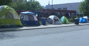 Growing homeless encampment causes concerns in Cleveland community