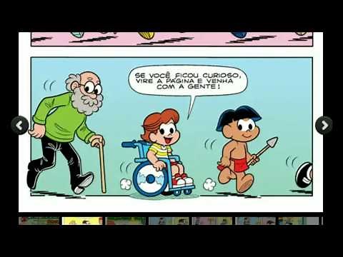 Saiba Mais - Turma da Mônica e Inclusão Social - Quadrinhos narrados