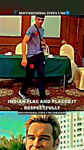 A Pakistani player showed respect to the Indian flag 🇮🇳🔥..#shorts #inspiration #fyp #viral #love
