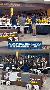 When QB1 drops by with new helmets for the whole squad. 🫡 | Indianapolis Colts