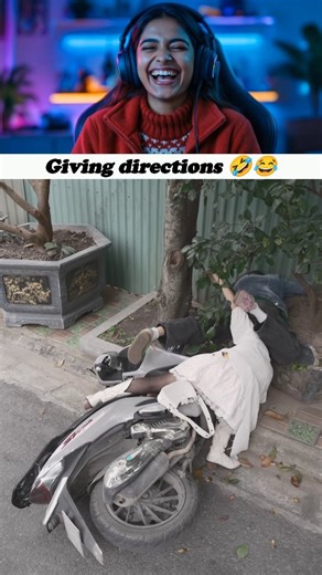 Giving directions… but even Google Maps is confused 😂🧭 Left, right, straight… or just pray and go? 🤣 #DirectionFail #FunnyReels #Relatable #ComedyMoment #InstaLaughs | LeoAdam