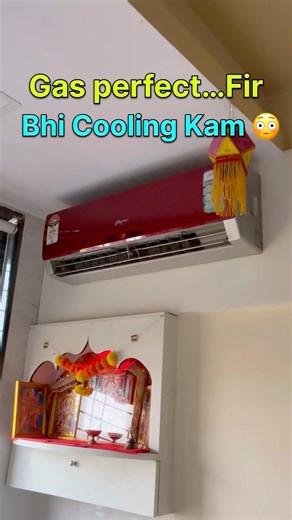Gas Perfect Thi Fir Bhi AC Cooling Nahi ❌ Asli Problem Dekhkar Shock Ho Jaoge😳 #crazyjugaad #achack