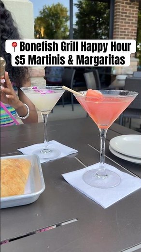 📍Bonefish Grill Happy Hour on $5 Mondays