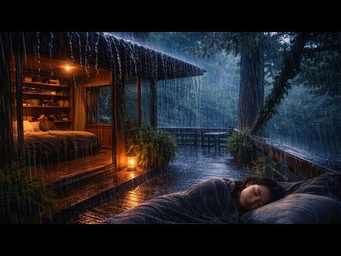 Heavy Rain Sounds 🌧️ | Fall Asleep Fast, Beat Insomnia & Relax Deeply
