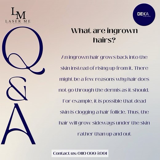 1.1K views | Ingrown hair is very irritating, it happens a lot after shaving or waxing. One of the greatest advantages of doing hair laser removal is no more ingrown hair. To book your appointment call or whatsapp 01100992091 | LaserMe Clinic | Facebook