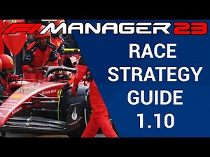 Race Strategy in 1.10 - F1 Manager 2023