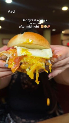 Denny’s hits HARDER AFTER A NIGHT OUT 🍔🥞🍳 ‪@dennys‬