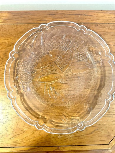 Christmas Holiday Bells Glass Serving Platter - Etsy