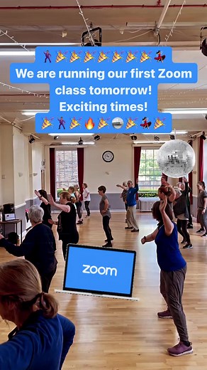 We are running our first Zoom class tomorrow! Exciting times. Get in touch if you’d like to join us next week! 😁🎉💃🏻🔥🪩🕺🏽🎉Music #VoulezVous #Abba #dance #danceschool #streetdance #ballroomdance #onlinedance #onlinedanceclass #latinamericandance #ballroomburn #adultdanceclasses #childrensdanceclass #instadancer #danceteacherlife #dancereels #danceyourselffit #southeastlondon #greenwich #blackheath #lewisham #hithergreen #Eltham #kidbrooke #charlton #woolwich | Kerry On Dancing