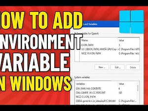 - How to Add Environment Variables in Windows (Step-by-Step Guide)