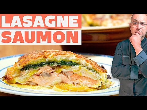 Delicious salmon lasagna recipe, combining delicate flavors and creamy textures