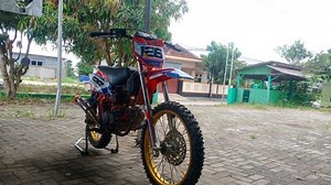 Info Motor, Kisaran Biaya Modifikasi Motor Bebek Menjadi Motor Trail - Tribunlampung.co.id