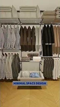 Smart French-Style Cloakroom Design with Double Storage