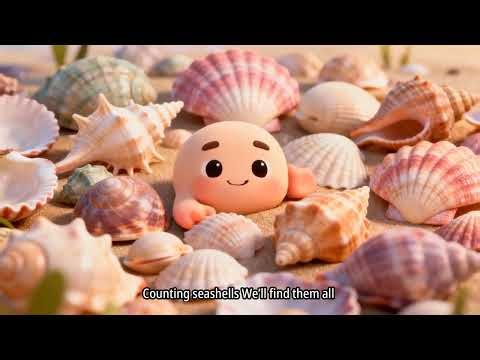 Seashell Counting Fun - Kids Nursery Rymes