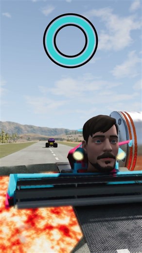 Buses vs Giant Lava Pit – BeamNG.drive #beamng #shorts #beamngdrive #usa #viral #india