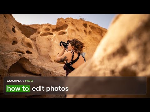 how to edit photos with Luminar Neo