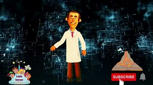 Volcano eruption Dr. Pinnock Show: Learn Videos for Children