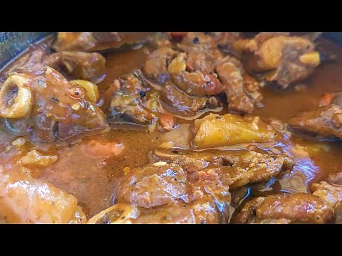 Lamb stew recipe | Simple lamb stew recipe | South African YouTuber