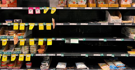 Woolies takes $140m strike hit, urgently packs shelves