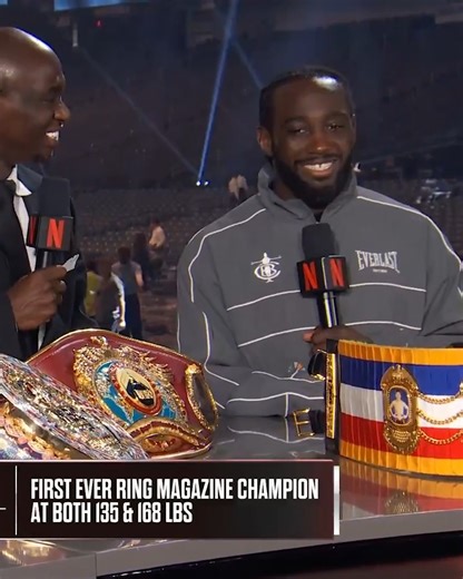 Terence Crawford hints at a possible move into the middleweight division 👀 | Ring Magazine