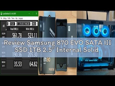 Review Samsung 870 EVO SATA III SSD 1TB 2.5” Internal Solid State Drive, Upgrade PC or Laptop Memory