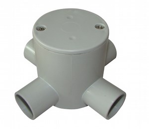 [Hot Item] Plastic PVC Deep J/Box with 4way Entries