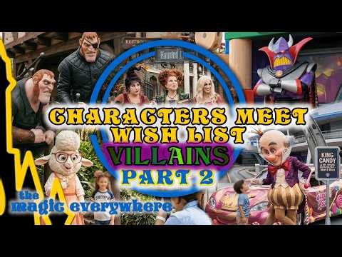 Disney Villains We Want in the Parks ✨ Part 2 — Magnifico, Hopper, King Candy & More
