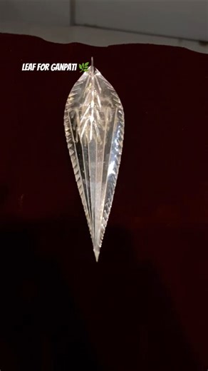 Silver Leaf 🌿 #silver #shorts