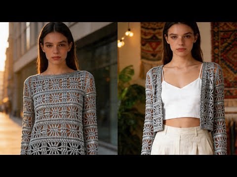 Beginner Friendly Crochet Blouse Pattern (Very Easy) for beginners 