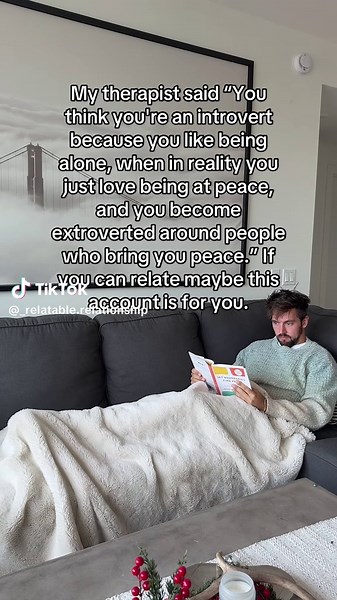 Ever been told you're an introvert just because you enjoy solitude? Discover a new perspective on introversion and extroversion in relationships. #psychology #relationships #introvert