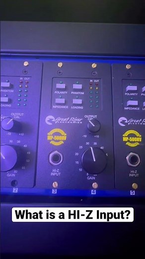 What is a HI-Z Input