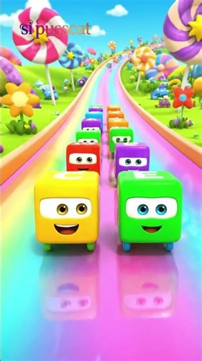 Cute Racing Blocks 😂 | Funny Block Race Animation! #satisfying #viralshorts #asmr #funnyshorts #race
