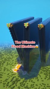 The Ultimate Flood Machine😱 #Minecraft #minecraftbuilds #minecraftideas #minecrafttutorial #minecrafthacks | Snake MC