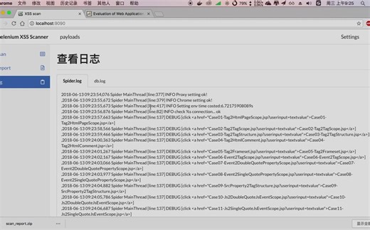 Selenium_XSS_Scanner演示视频