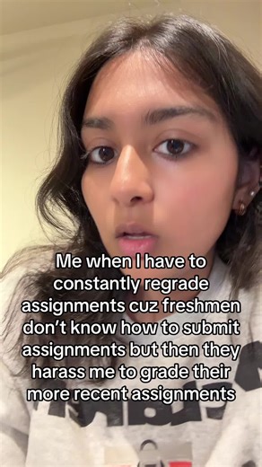 I’ll get to it when I get to it I’m a student too😓 At least I get paid to regrade their work #coursegrader #canvas #neverendingwork