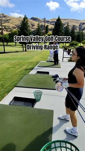 Quick Look: Spring Valley Golf Course Driving Range #Shorts