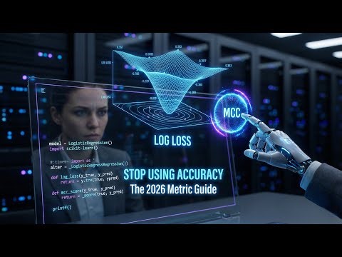 📊 Beyond Accuracy | ML Metrics 2026 🚀 #MachineLearning #DataScience #AI #scikitlearn