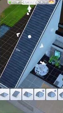 How to make a functional vaulted ceiling in the sims 4 #sims4 #sims4build