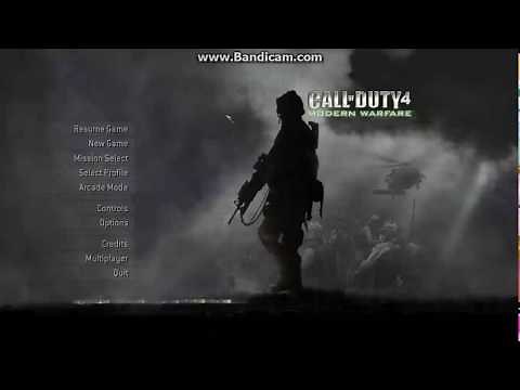 how to enable cheat for call of duty 4 modern wafare singleplayer by tech xander