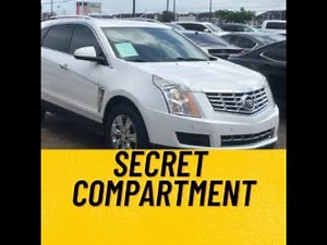 CADILLAC SRX SECRET COMPARTMENT ALSO HOW TO WORK VALET MODE PART 2 OF 2