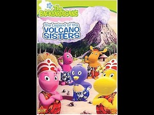 Backyardigans Legend Of The Volcano Sisters 2004 DVD Opening